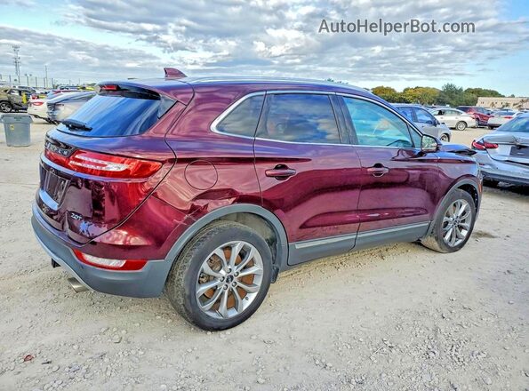 5LMCJ2C98HUL32796 2017 LINCOLN MKC Бордовый Передняя правая четверть