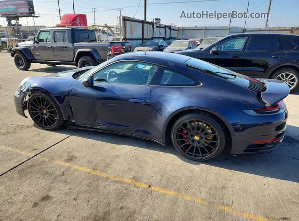WP0AB2A9XLS227616 2020 PORSCHE 911 Blue Tył prawy