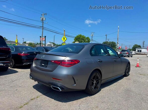 W1KAF4HB5NR020706 2022 MERCEDES-BENZ C-CLASS Charcoal Front right