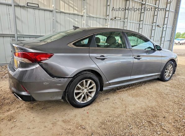 5NPE24AF8KH750200 2019 HYUNDAI SONATA Серый Передняя правая четверть