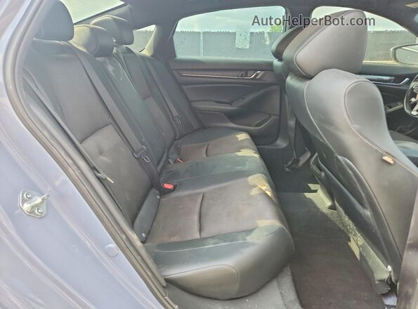 1HGCV1F34NA034564 2022 HONDA ACCORD Gray უკანა სალონის ხედი