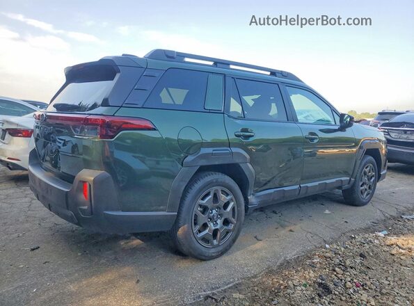 JF2BUPAD6TY509525 2026 SUBARU OUTBACK Зеленый Передняя правая четверть