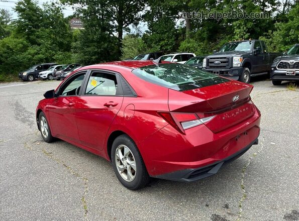 KMHLL4AG5PU436798 2023 HYUNDAI ELANTRA Red წინა მარჯვენა