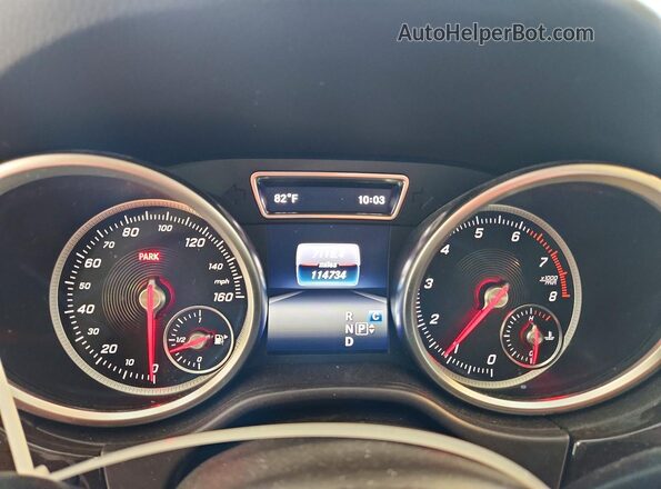 4JGDA5HB9HA973431 2017 MERCEDES-BENZ GLE White Widok tylnych siedzeń