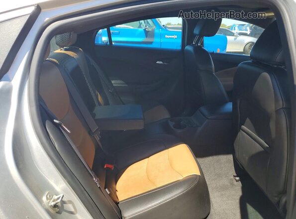 1G1RD6S56GU109310 2016 CHEVROLET VOLT Silver უკანა სალონის ხედი