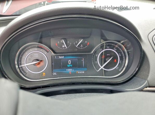 2G4GR5GX5H9163115 2017 BUICK REGAL Maroon Rear seats view