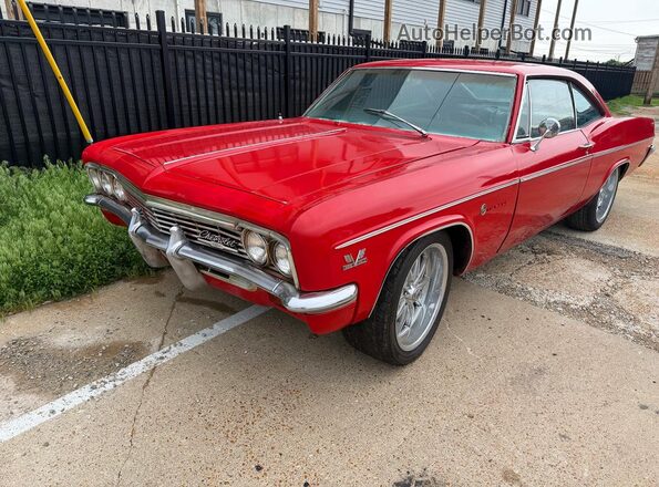 164376A136670 1966 CHEVROLET IMPALA Red Tył prawy
