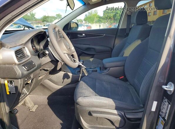 5XYPG4A38JG344438 2018 KIA SORENTO Угольный Вид панели приборов