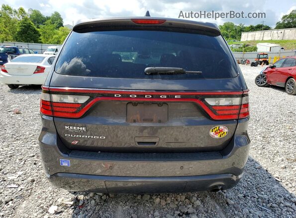 1C4RDJAG2JC283143 2018 DODGE DURANGO Gray Вид салону спереду