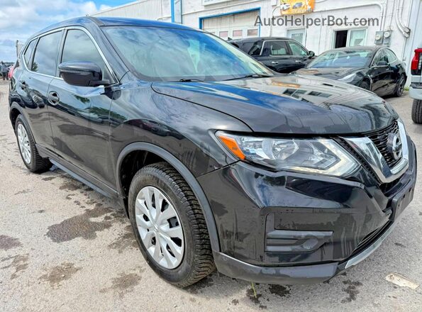 5N1AT2MT6HC802764 2017 NISSAN ROGUE Черный Задняя левая четверть