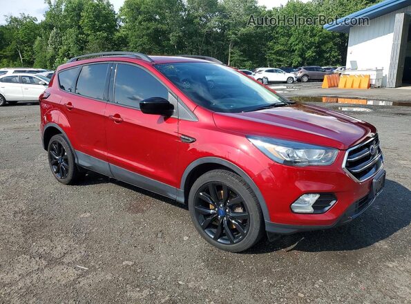 1FMCU9GD4KUC43509 2019 FORD ESCAPE Бордовый Вид спереди