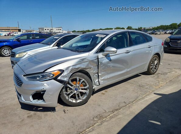 3FA6P0CD3KR270515 2019 FORD FUSION Silver Tył lewy
