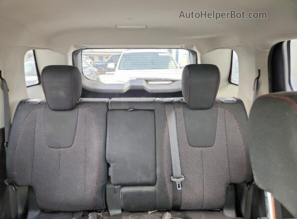 2GKALMEK6G6128438 2016 GMC TERRAIN White Vista interior trasera