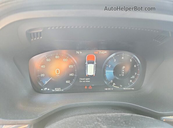 YV4A22RL2L1411564 2020 VOLVO XC60 Gray Вид задніх сидінь