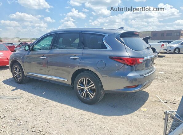 5N1DL0MM2HC501998 2017 INFINITI QX60 Gray უკანა მარჯვენა