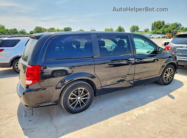 2C4RDGBG1GR220262 2016 DODGE GRAND Black Front right