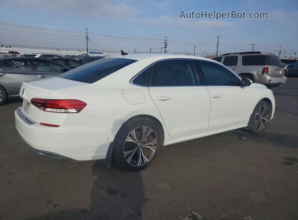 1VWSA7A36MC016874 2021 VOLKSWAGEN PASSAT White Передня права чверть