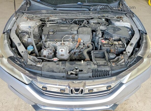 1HGCR2F83GA049520 2016 HONDA ACCORD Silver Widok komory silnika