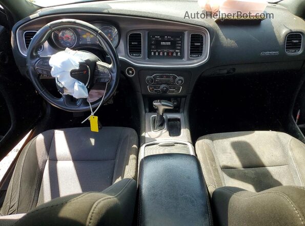 2C3CDXBG9KH702650 2019 DODGE CHARGER Black Սարքավորումների վահանակի տեսք