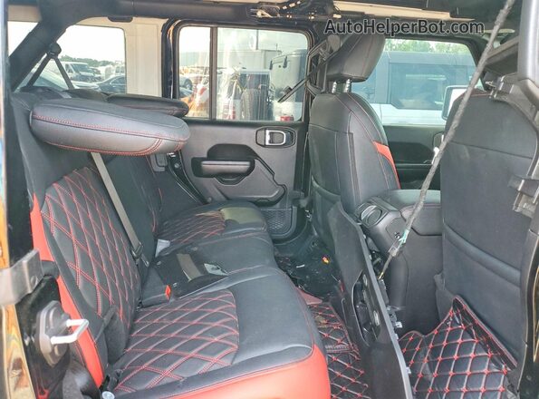 1C4HJXDG0MW804463 2021 JEEP WRANGLER Black Widok wnętrza z tyłu
