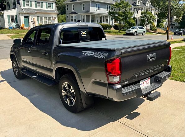 3TMCZ5ANXKM239629 2019 TOYOTA TACOMA Charcoal წინა მარჯვენა