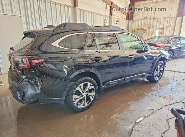 4S4BTANC0L3157342 2020 SUBARU OUTBACK Black Задня права чверть