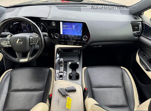 JTJADCAZ5N2001984 2022 LEXUS NX Черный Вид щитка приборов