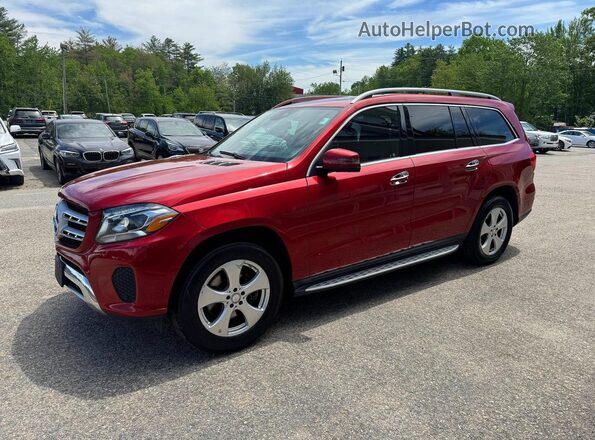4JGDF6EEXHA775382 2017 MERCEDES-BENZ GLS-CLASS Red Հետևի ձախ