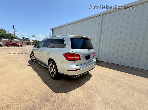 4JGDF6EE2JB172541 2018 MERCEDES-BENZ GLS Silver Front right