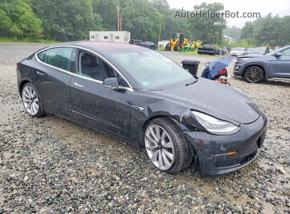 5YJ3E1EBXJF067304 2018 TESLA MODEL Черный Вид спереди