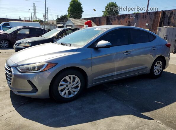 5NPD74LF1HH178583 2017 HYUNDAI ELANTRA Серый Задняя левая четверть