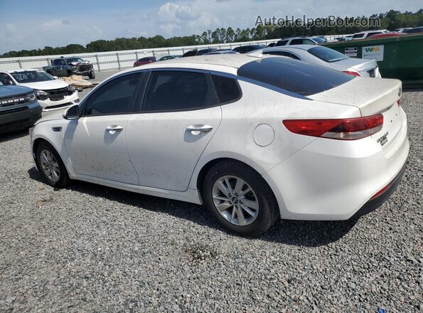 KNAGT4L3XG5098984 2016 KIA OPTIMA White Задня права чверть
