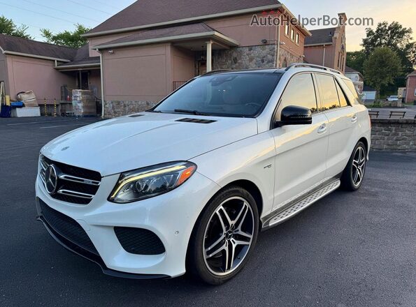 4JGDA6EBXJB015814 2018 MERCEDES-BENZ GLE White Tył lewy