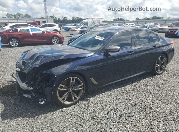 WBAJS7C08LBN96841 2020 BMW M5 Black Հետևի ձախ