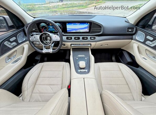 4JGFB8GB5MA396514 2021 MERCEDES-BENZ GLE-CLASS White Vista de los asientos traseros