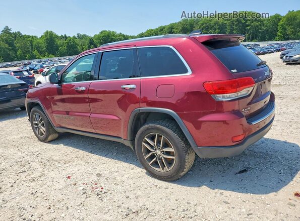 1C4RJFBG6HC639981 2017 JEEP GRAND Burgundy უკანა მარჯვენა