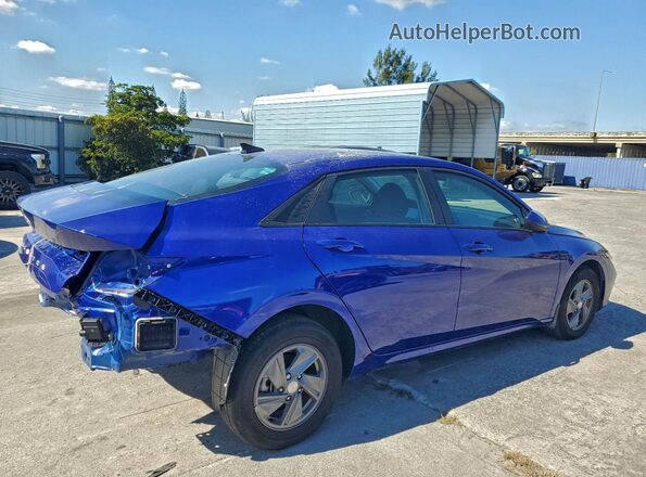 KMHLL4DG0SU033641 2025 HYUNDAI ELANTRA Blue Front right