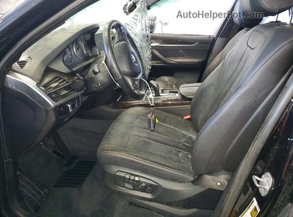 5UXKR0C53JL075909 2018 BMW X5 Black Dashboard view