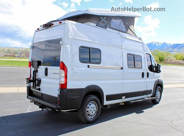 3C6TRVDG1LE124384 2020 RAM PROMASTER White Front right