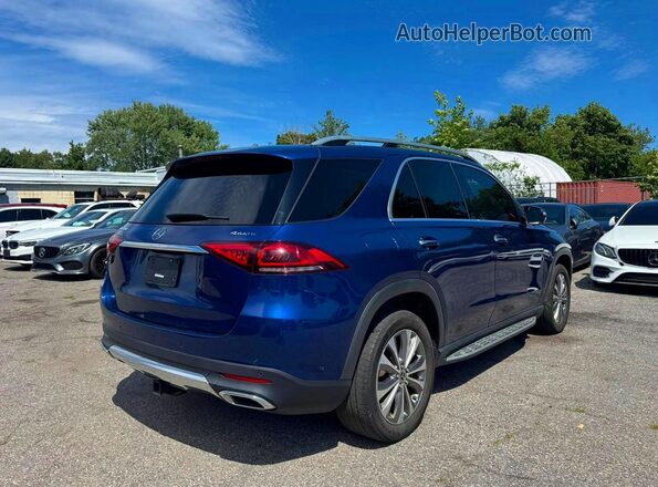 4JGFB5KB5LA076534 2020 MERCEDES-BENZ GLE-CLASS Blue Widok z przodu