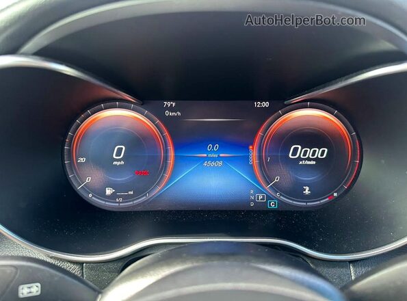 W1N0J8EB2MF894388 2021 MERCEDES-BENZ GLC-CLASS Gray Սարքավորումների վահանակի տեսք