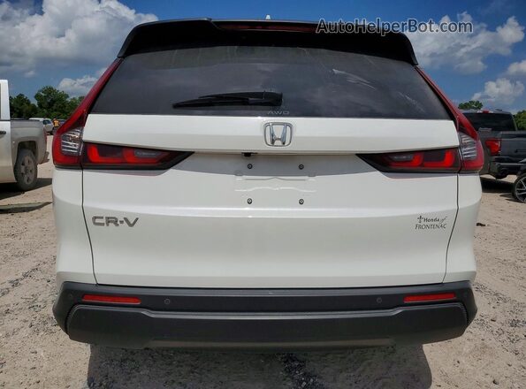 7FARS4H78SE013419 2025 HONDA CR-V White წინა სალონის ხედი