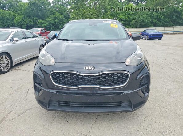 KNDPM3AC8L7749492 2020 KIA SPORTAGE Black Հետևի տեսք