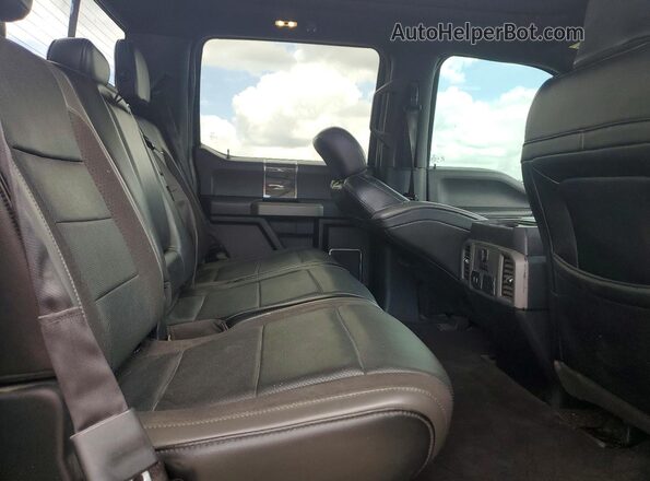 1FTFW1RG1LFA15266 2020 FORD F150 Gray Вид задньої частини салону