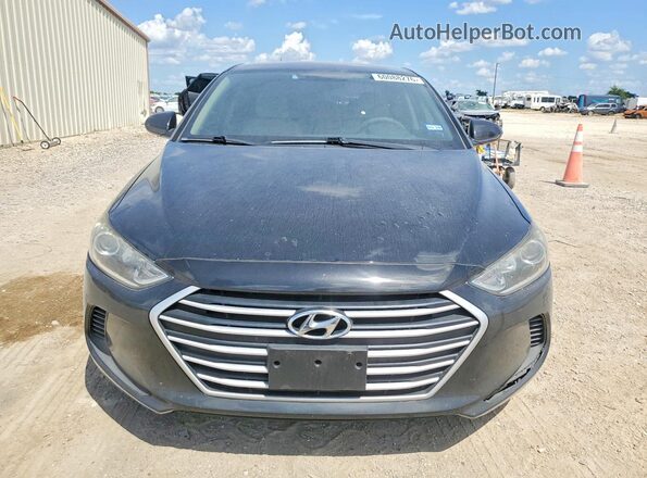 5NPD84LF9JH365833 2018 HYUNDAI ELANTRA Black Вид ззаду
