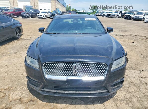 1LN6L9TP1H5602933 2017 LINCOLN CONTINENTA Black უკანა ხედი