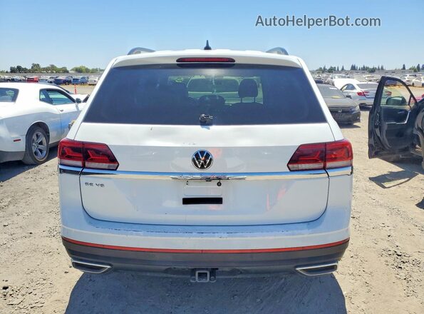 1V2WR2CA1MC568776 2021 VOLKSWAGEN ATLAS Белый Вид салона спереди