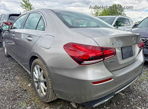 WDD3G4FB3LW041996 2020 MERCEDES-BENZ A Золотой Передняя правая четверть