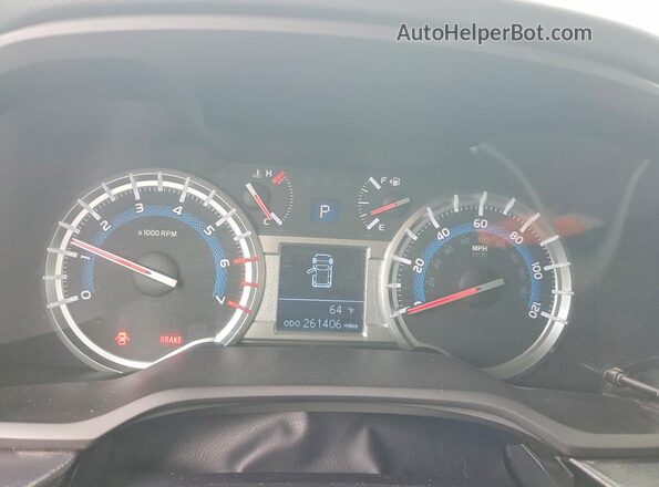 JTEBU5JR8J5489139 2018 TOYOTA 4RUNNER Серый Вид задних сидений