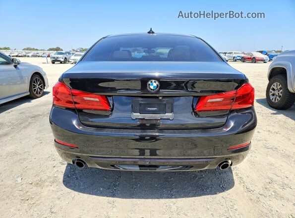 WBAJA9C58JB252031 2018 BMW 5 SERIES Black Vista interior delantera